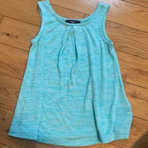 *LAST CHANCE* 
Gap knit tank girls size xs blue flowy Gap Kids